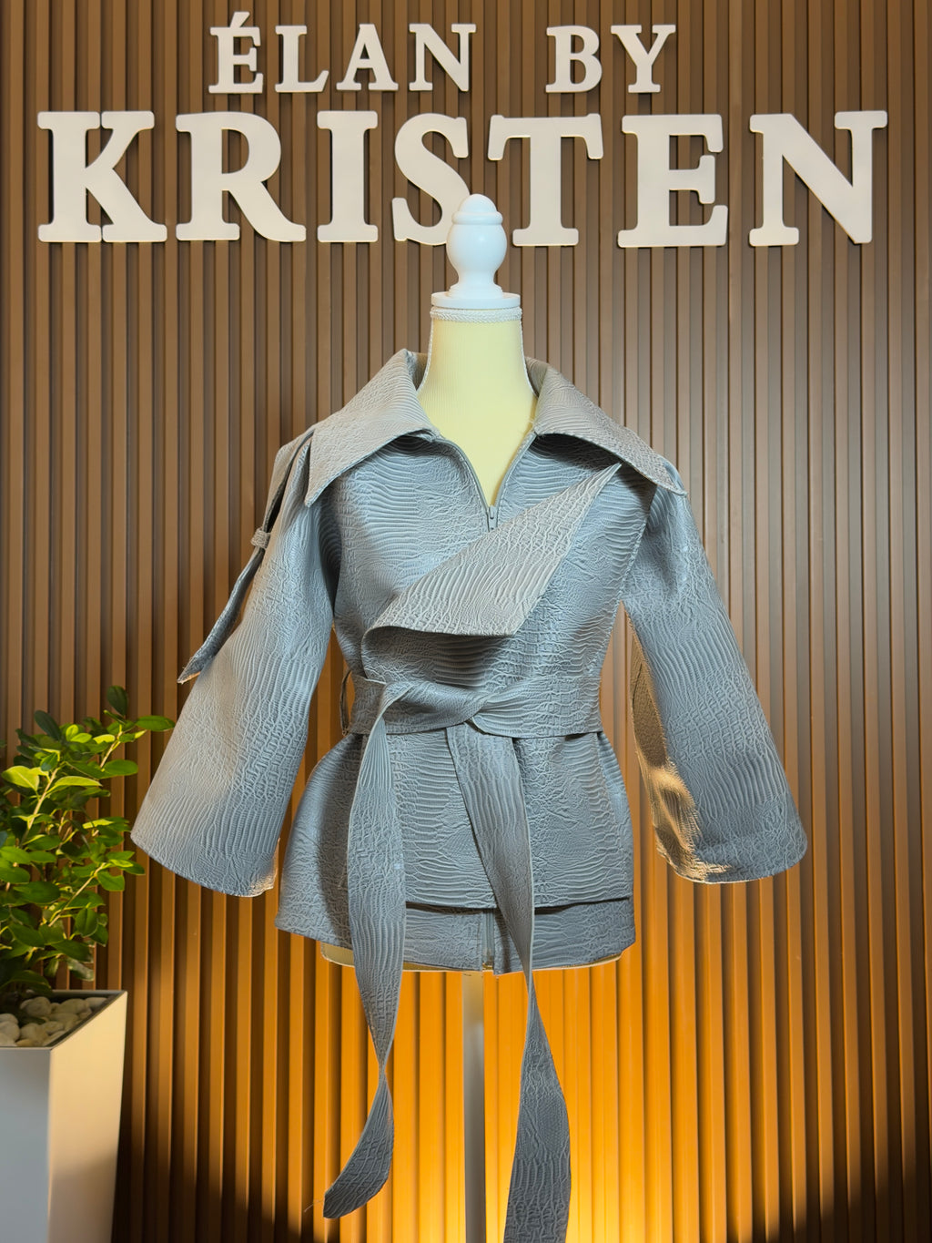 The Regal Faux Leather Jacket