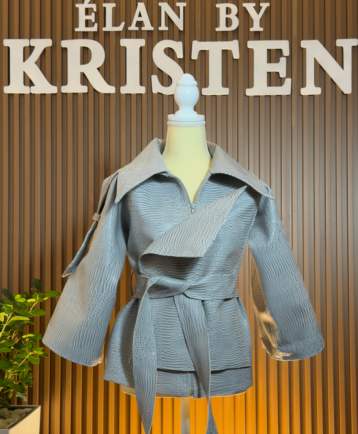 The Regal Faux Leather Jacket